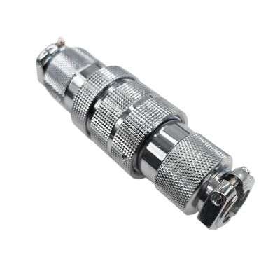 VDAQXKP DF30 GX30 30MM Metal 2 3 4 5 6 7 8 10 14 Pin Industrial IP67 Plug Socket Automotive Connector PCB Waterproof Adapter(7PIN)