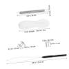 BESTOYARD 1Set Rv Pleated Shade Repair Kit Complete for Easy Installation Components for Rv Blinds Versatile Restringing Tool for Seamless Shade Maintenance view 2
