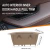 DIRBOERF Beige Left Door Armrest Handle Storage Compartment Compatible With BMW X3 F25 2010-2016 X4 F26 2014-2017 Driver Side Cover Container Storage Box Armrest Cover view 3