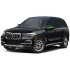 MotorCart Basics Half car Cover Compatible with KIA Mohave 2009-2025,dust-Proof,Waterproof,Snow-Proof,Windproof(Black) view 1