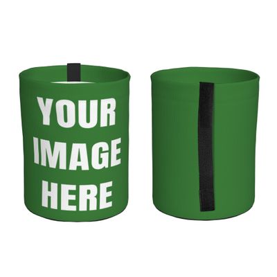 Personalized Foldables Car Trash Can,Customize Reusable Car Trash Can with Photo Text Logo,Style9