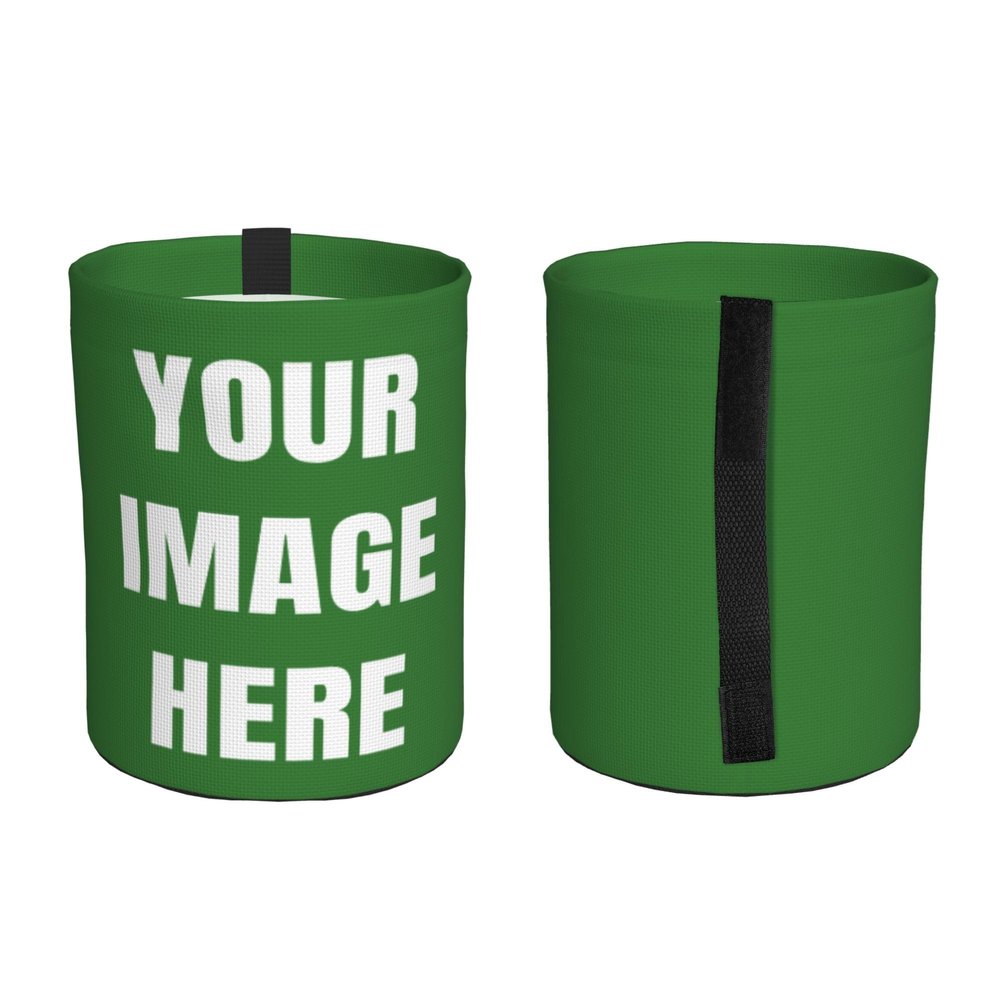 Personalized Foldables Car Trash Can,Customize Reusable Car Trash Can with Photo Text Logo,Style9