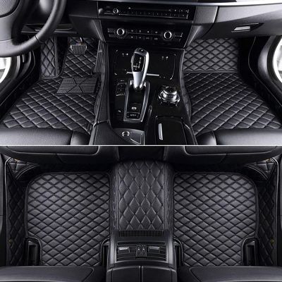 NYIFXFRV Full Coverage Car Floor Mats for Mercedes-Benz GLB 250 2020-2025, All Weather Waterproof Non-Slip Front Rear Mat, Vehicle Interior Floor Accessories,Black