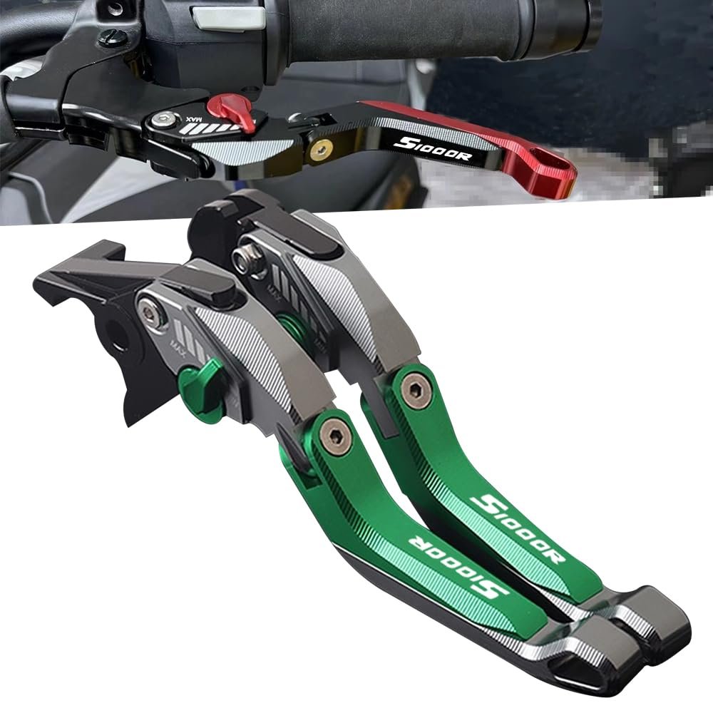 WARDRICS for S1000R S1000R 2021 2022 2023 Motorcycle Adjustable Folding Brake Clutch Levers Extendable Handles Lever