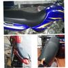 Sgqtqybk DIY Motorcycle Seat Cover Leather Flexible Seat Protector for Most Motorcycle Black 33x27 inch Cover view 2