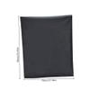 Sgqtqybk DIY Motorcycle Seat Cover Leather Flexible Seat Protector for Most Motorcycle Black 33x27 inch Cover view 3