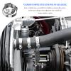 BWBWND 20 PCS Stainless Steel Hose Clamps, 1/2" to 3/4" Stainless Steel Worm Gear Hose Clamp Set, Adjustable Fuel Line Clamps for Plumbing/Automotive/Mechanical Applications view 4