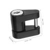 VOSAREA Trailer Coupler Lock Plated Tongue Lock for Rv Utility Trailers Portable and Stylish Hitch Security with Keys Durable Design view 2