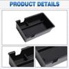 KACEPAR Center Control Armrest Box Storage Box, Automotive Center Console Organizer, Compatible with BYD Yuan Up 2024-2026, Compatible with BYD Atto 2 2024-2026, 1PC (Black) view 3