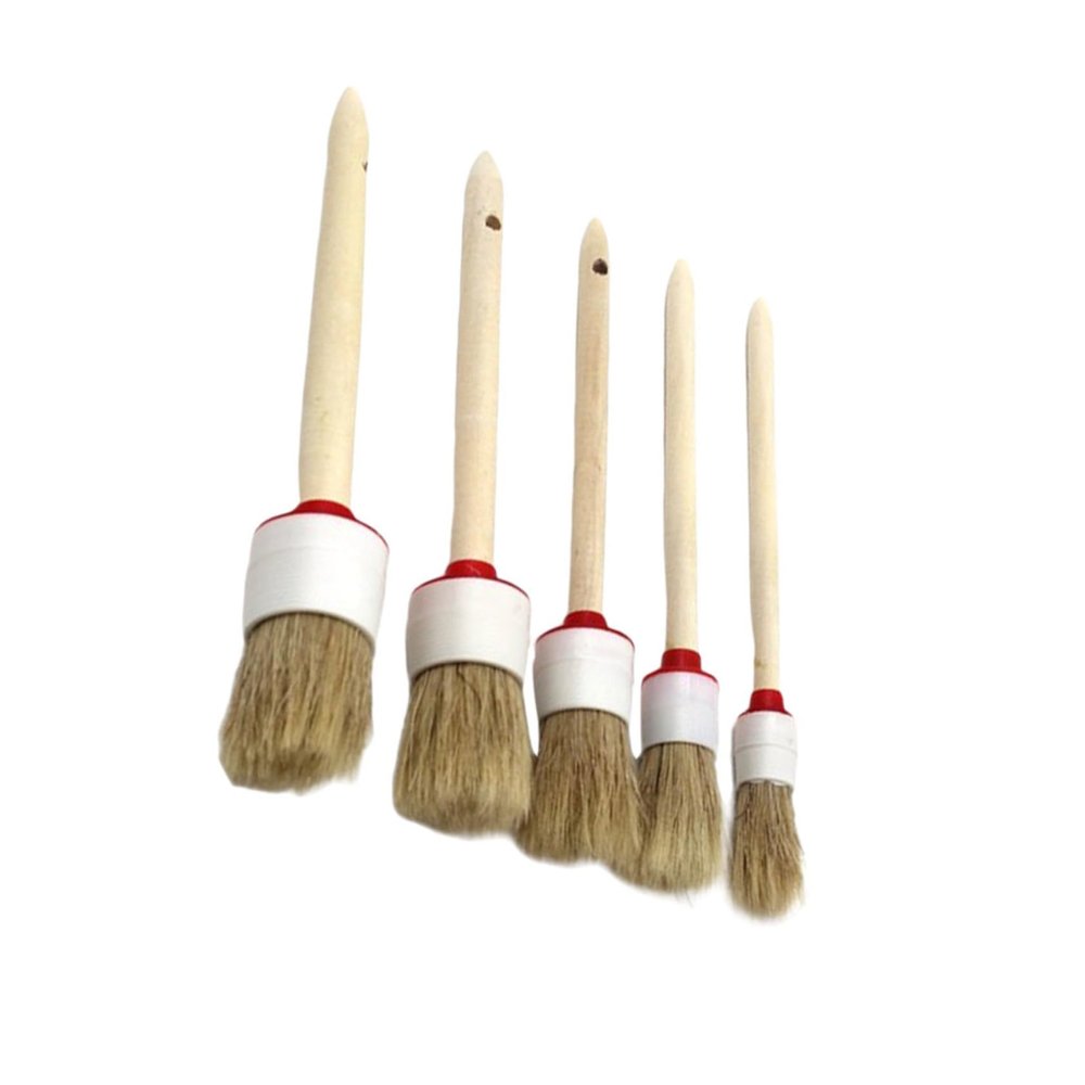 5 Pack Car Wheel Cleaning Brush for Tire Rim Gap Deep Scrubbing