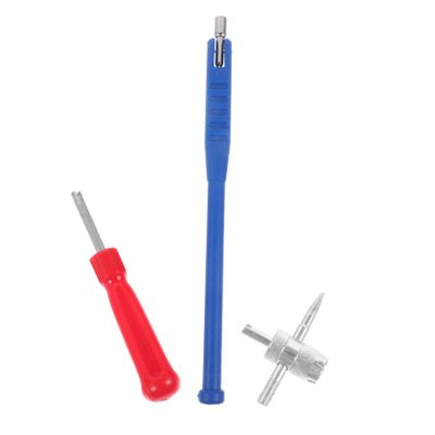 Cabilock 1Set Tire Valve Stem Puller Tool Durable Valve Core Remover for Easy Installation Removal for Vehicle Tire Maintenance Repair Comfortable Grip for DIY