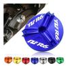 For R6 YZF-R6 1999-2019 2018 YZF R6 CNC Aluminum Engine Oil Drain Sump Nut Cup Cover Oil Filler Cup Fuel Cap view 2