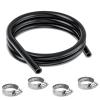 Boltigen 3/8 ID Transmission Oil Cooler Hose, 5FT Transmission Cooler Line for Power Steering, Hydraulic Systems, 300PSI Power Steering Hose, SAE J1532 (3/8''-5FT) view 1