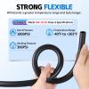 Boltigen 3/8 ID Transmission Oil Cooler Hose, 5FT Transmission Cooler Line for Power Steering, Hydraulic Systems, 300PSI Power Steering Hose, SAE J1532 (3/8''-5FT) view 4