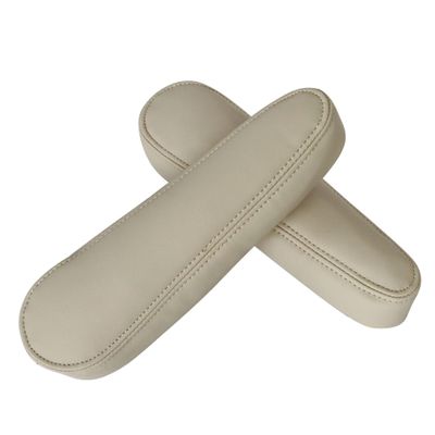 GXARTS Front Driver and Passenger Side Seat Replacement Leather Armrest Cover Beige Tan Fit for Nissan Armada Infiniti QX562004 2005 2006 2007 2008 2009 2010 2011 2012 2013 2014 2015