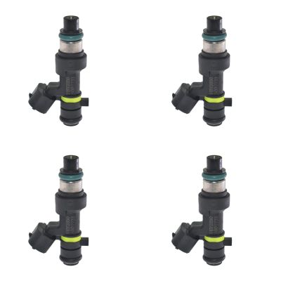 4 Pcs 16600-EN200 Fuel Injectors Replacement for Nissan Sentra 2.0L 2007-2012, for Nissan Versa Cube 1.8L 2009-2014 NV200 2L 2013 2014 2015 2016 2017, Replace# FBY2850, FJ1056, 1580932, FIJ0026