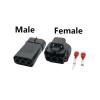automotive connectors 1/5 Set 3 Pin Automobile Connectors 6189-0099 90980-10841 easy replacement(Female,1 Set) view 2