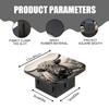 Hitch Cover Fits for 2-Inch Hitch,The Highland Cow Stood in Field of Wild Flowers Rubber Trailer Hitch Cover Tube Plug Insert,Car Exterior Accessories, Receiver Tube Hitch Plug view 2