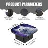 Hitch Cover Fits for 2-Inch Hitch,White Cat Looks Up at The Starry Sky Rubber Trailer Hitch Cover Tube Plug Insert,Car Exterior Accessories, Receiver Tube Hitch Plug view 2