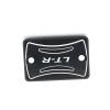 EGFEY Motorcycle Reservoir Accessories Motorcycle Front Brake Fluid Reservoir Cover for Suzuki LT-R450 LTR 450 Quad Racer 2006 2007 2008 2009(Black) view 2