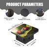 Hitch Cover Fits for 2-Inch Hitch,Intimacy of Ladybugs On Moist Leaf Rubber Trailer Hitch Cover Tube Plug Insert,Car Exterior Accessories, Receiver Tube Hitch Plug view 2