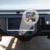 Hitch Cover Fits for 2-Inch Hitch,French Bulldog Portrait in A Spray - Paint Manner Rubber Trailer Hitch Cover Tube Plug Insert,Car Exterior Accessories, Receiver Tube Hitch Plug view 4