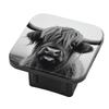 Hitch Cover Fits for 2-Inch Hitch,Scottish Highland Cow with Long Hair Rubber Trailer Hitch Cover Tube Plug Insert,Car Exterior Accessories, Receiver Tube Hitch Plug view 1