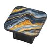 Hitch Cover Fits for 2-Inch Hitch,Marble Pattern with Flowing Textures Rubber Trailer Hitch Cover Tube Plug Insert,Car Exterior Accessories, Receiver Tube Hitch Plug view 1