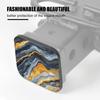Hitch Cover Fits for 2-Inch Hitch,Marble Pattern with Flowing Textures Rubber Trailer Hitch Cover Tube Plug Insert,Car Exterior Accessories, Receiver Tube Hitch Plug view 3