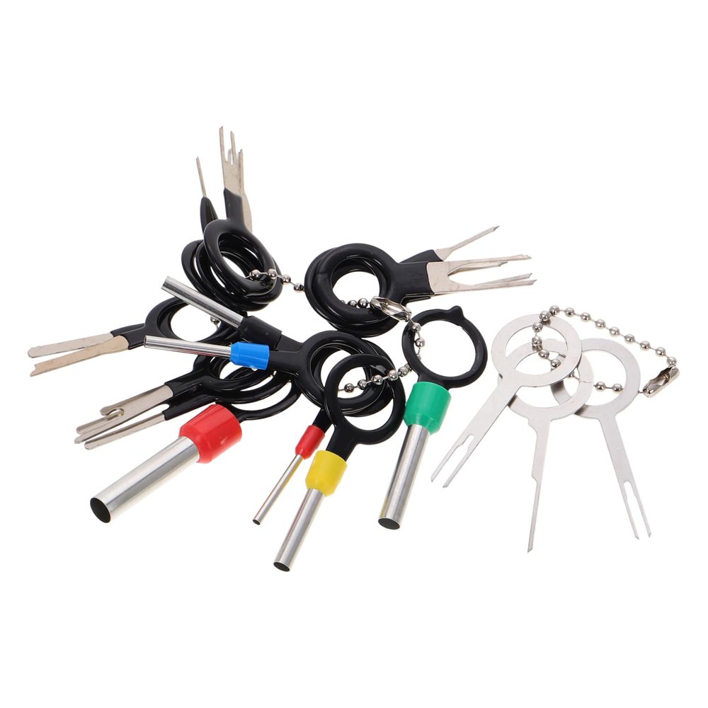 Parliky 21PCS Terminal Removal Tool Set for Automotive Pin Extractor Kit Wire Connector Ejector for Car Electrical Repair
