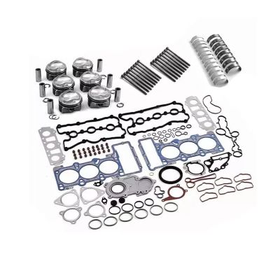 JeEhyWEj Engine Rebuild Overhaul Gakset Set Piston Timing Kit for Adi A6 S5 A7 A8 Q7 A6 A7 A8 W 3.0L 2014to2019