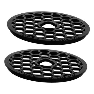 Parliky RV Floor Drain Filter 2PCS Bathroom Sink Strainer Set Plastic Hair Catcher for Shower and Kitchen Anti-Clogging Drain Cover for RV and Home Use