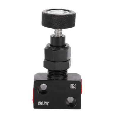 Universal Aluminum Brake Proportion Valve, Adjustable Brake Bias Adjuster with 1 8NPT Ports for Motorsport Use