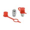 CETEOR 5-30 Set M6 Iron Zinc Hydraulic Grease Nipple Fittings Straight/45/90 Degree Angle Grease Nipple Fittings(5pcs 45 Degree) view 3