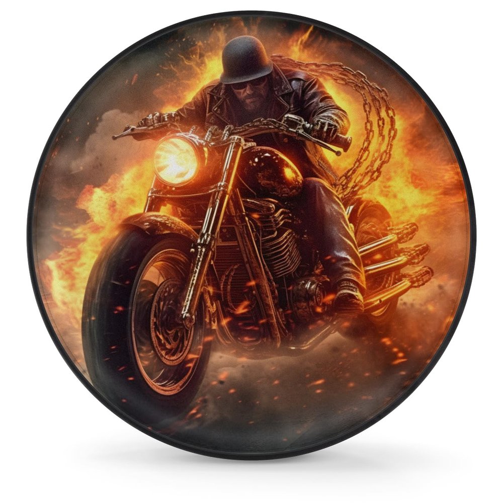 Huoxingcun Tire Cover Spare Tire Cover, Waterproof and Dustproof Universal Tire Protector Suitable for Trailer RV SUV and Many Vehicles Tires 14 in Motorcycle