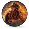 Huoxingcun Tire Cover Spare Tire Cover, Waterproof and Dustproof Universal Tire Protector Suitable for Trailer RV SUV and Many Vehicles Tires 14 in Motorcycle view 1