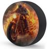Huoxingcun Tire Cover Spare Tire Cover, Waterproof and Dustproof Universal Tire Protector Suitable for Trailer RV SUV and Many Vehicles Tires 14 in Motorcycle view 2