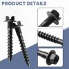 Screw Man BAS01003 Air Box Bolt Screws (5 Pair) Compatible with GM Style Air Box, Replace Part Number 12549031, 11549031 and 6509605AA, for Chrysler, Jeep, Dodge, Ram view 4