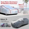 Car Cover for Chrysler 300 Sedan lwb 2007-2010 Outdoor Full Car Cover All-Weather Waterproof Dustproof Snowproof and Sun-Proof view 2