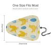 ZERAOKE Waterproof Bike Seat Cover, Universal Adjustable Non-Slip Bicycle Saddle Protector for Rain Commuting Cycling, Yellow Chicken, Durable Oxford Seat Cover for Mountain Folding Bikes view 2