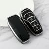 4 Botton Silver TPU Car Key Case Cover, for BYD Song PRO Plus Atto 3 Han EV Tang DM Qin Yuan Seal Dolphin E2 view 1