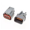 AICNRUT 1-20 Kits HN032-03020 HN036-03027 3 Pin 2.2mm Female Male Waterproof Wire Harness Connector For Car AICNRUT(Male set,1Set) view 2