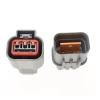AICNRUT 1-20 Kits HN032-03020 HN036-03027 3 Pin 2.2mm Female Male Waterproof Wire Harness Connector For Car AICNRUT(Male set,1Set) view 3