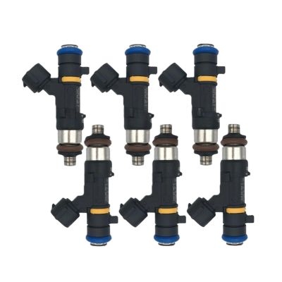 6pc Fuel Injector0280158109compatible With Nissan 350Z MURANO Teana 3.5L VQ35DE 2003-2009Auto Parts