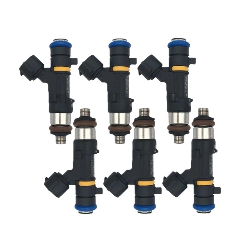 6pc Fuel Injector0280158109compatible With Nissan 350Z MURANO Teana 3.5L VQ35DE 2003-2009Auto Parts