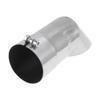 Motoforti 3.1" ID Inlet Turn Down Exhaust Tip T304 Stainless Steel Surface Polishing Mandrel Bend Elbow Tube 9.1" Overall Length Suitalbe for 3.1" OD Tailpipes view 1