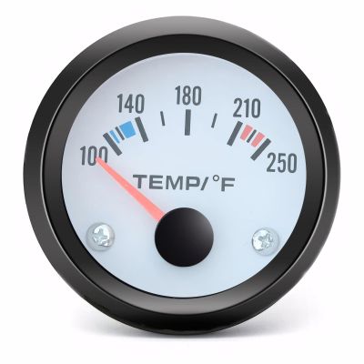 BLLYOGU 2" Water Temperature Gauge, 12V Digital Temp Meter Kit