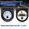 BLLYOGU 2" Water Temperature Gauge, 12V Digital Temp Meter Kit view 2