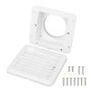 JAOCDOEN RV Side Vent Grille Water Air Exchange Versatile RV Ventilation Outlet Grille for Campervan Trailer Boat Caravan Yacht view 1