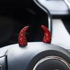 Lagnlnaoy 2PCS Rhinestone Devil Horns Car Inner Decor Cute Styling Stickers Bling Dashboard Ornament Cute Car Accessories Interior Gifts for Ladies and Mothers view 2